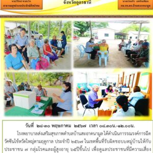 Read more about the article บริการฉีดวัคซีนไข้หวัดใหญ่ประจำปี 2567 รพ.สต.บ้านสะอาดนามูล